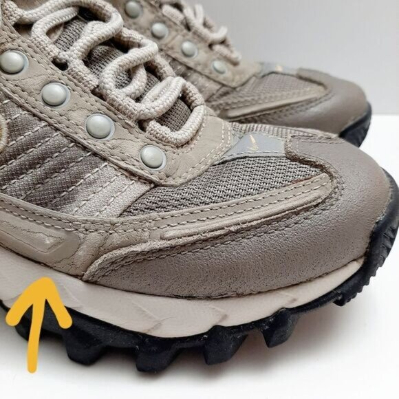 NIKE ACG Air All-Trac Traction System Trail Hiking Running Shoes Sz 6 Flawed - Picture 4 of 15